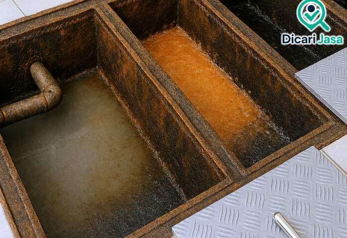 Layanan sedot limbah cair dan grease trap