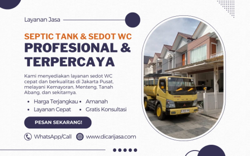 JASA SEDOT WC JAKARTA PUSAT